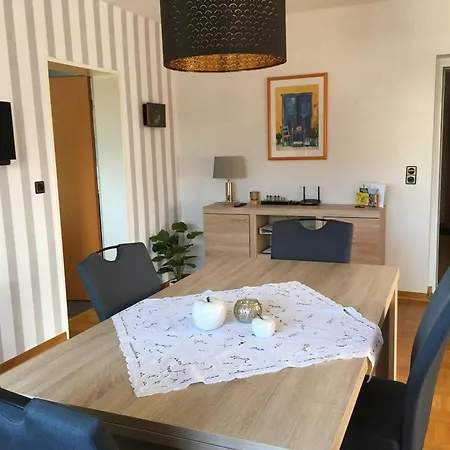 Ausblick Apartment Detmold